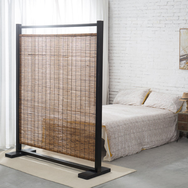 Bay Isle Home Kraemer 59'' W x 71.5'' H Solid Wood Single Panel Room